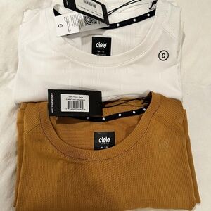 Ciele FSTTShirt Men’s size S (Sable, Trooper) running tshirts